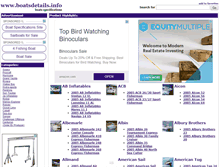 Tablet Screenshot of boatsdetails.info
